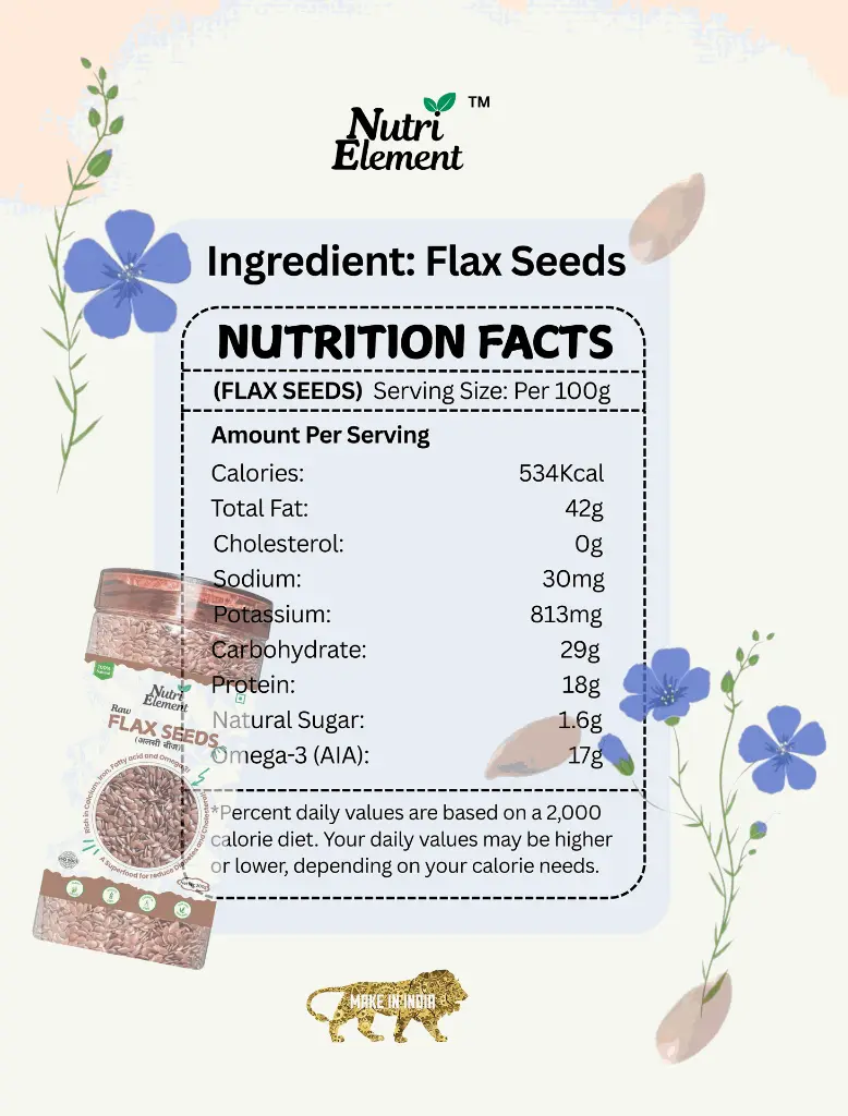 Nutri Element flax seeds ingredient.webp